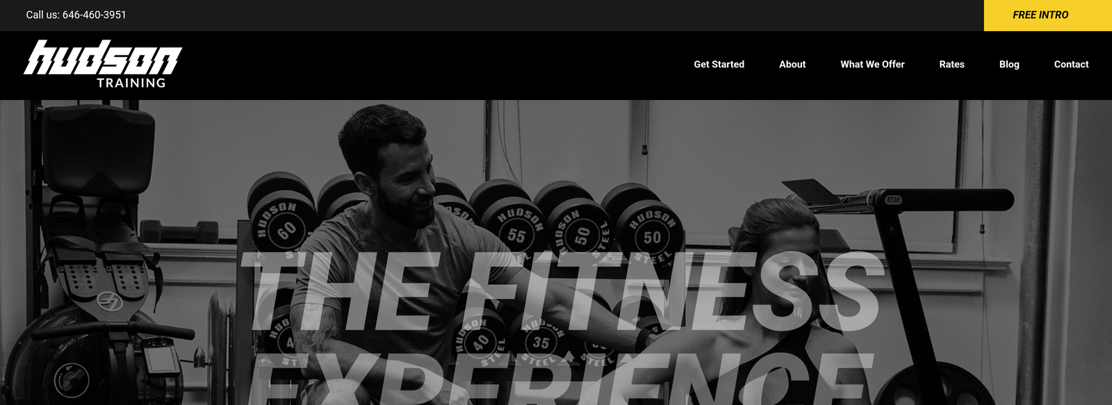 Hudson Training NYC project screenshot