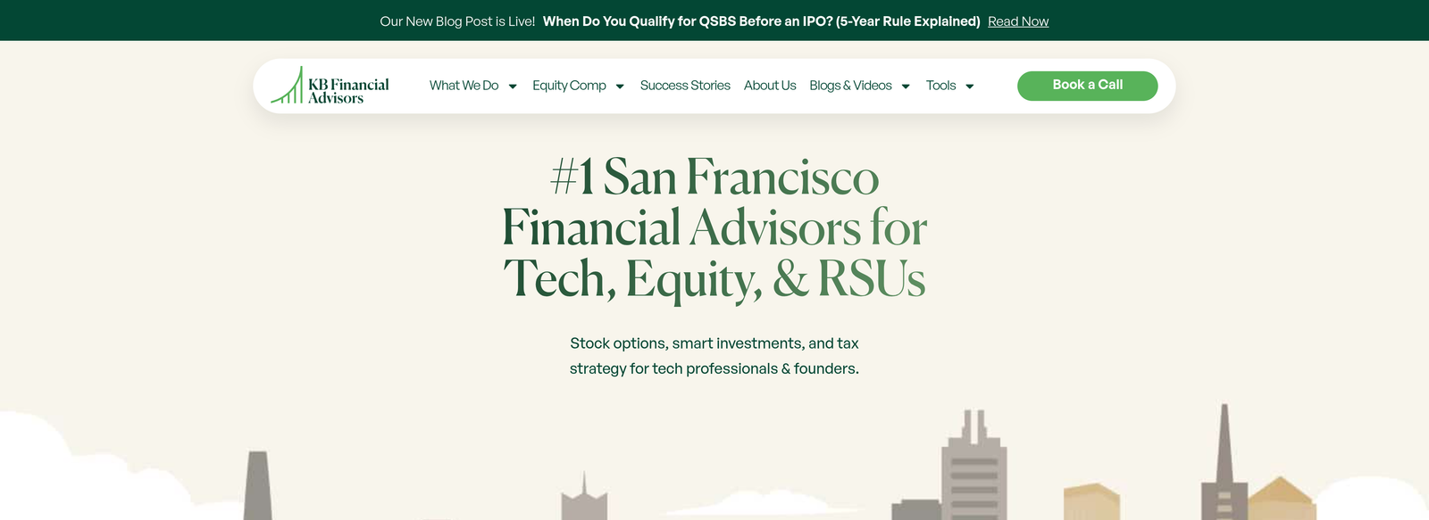 KB Financial Advisors project screenshot