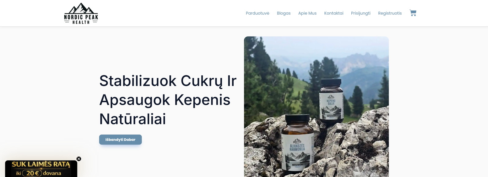 Nordic Peak Health project screenshot