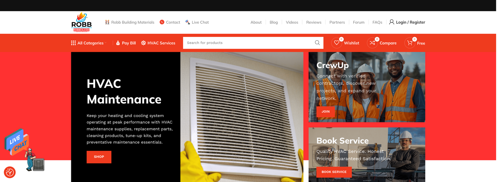 Robb Construction Services project screenshot