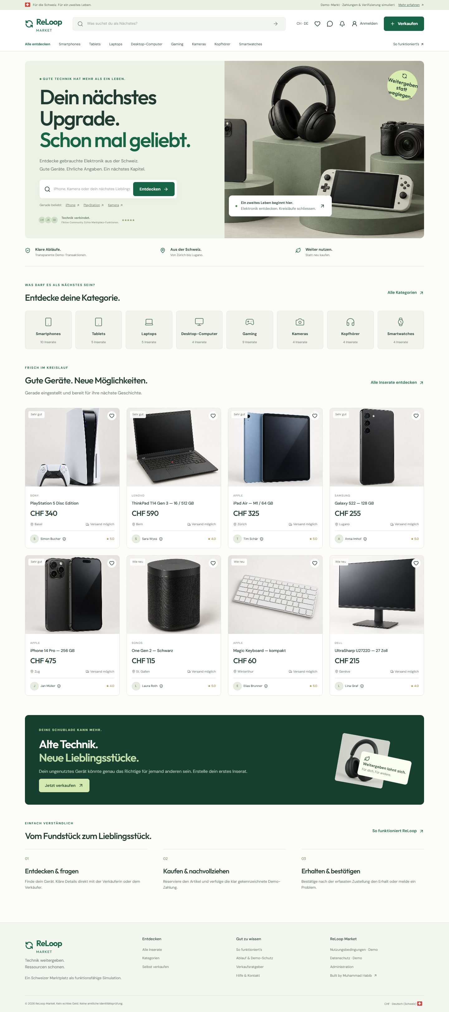 ReLoop Market project screenshot